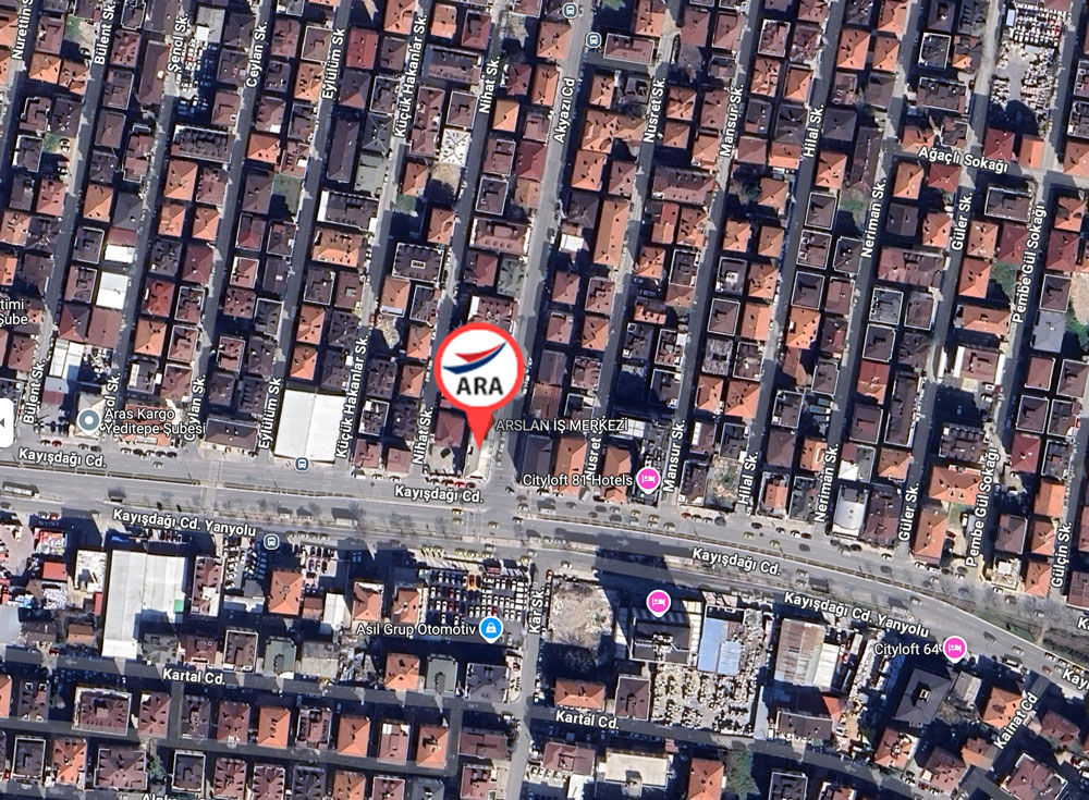 ARA Chemicals Office Location - Kayışdağı, Ataşehir, Istanbul